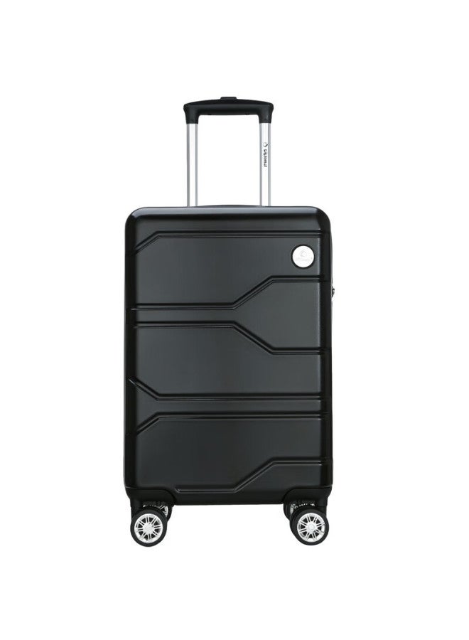 الدبلوماسي Diplomat Foreign Official Business حقيبة سفر دوارة، أمتعة سفر، حقيبة بقفل ت組合 TSA، TC-6902، أسود، 20 بوصة - Image 5