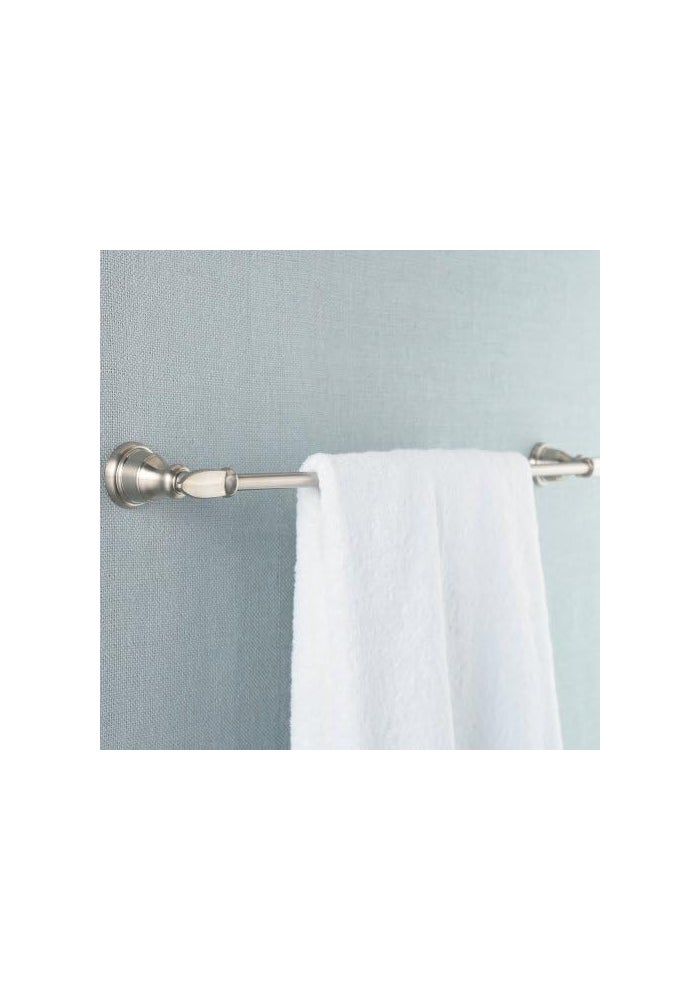Pfister Avalon 24-Inch Towel Bar in Brushed Nickel - Image 2