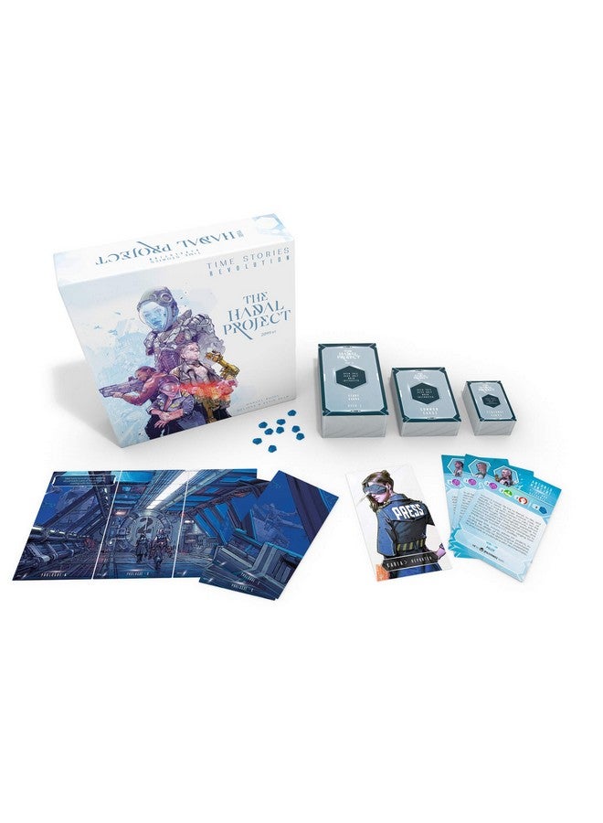 Space Cowboys TIME Stories مشروع هادال - انغمس في لغز تحت الماء مثير! لعبة مغامرة، لعبة استراتيجية تعاونية للأطفال والبالغين، للأعمار 12 سنة فما فوق، 1-4 لاعبين، 90 دقيقة وقت اللعب، صنع بواسطة سبيس كاوبويز - Image 4