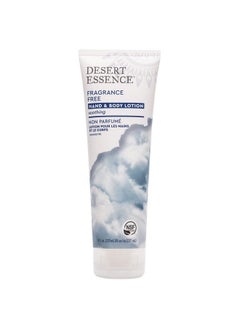 Fragrance Free Hand & Body Lotion  8 Fl Ounce  Soothing  Aloe Vera  Shea Butter  Green Tea  Coconut Oil  Jojoba Oil