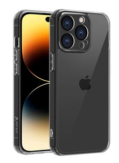 ALFY & CO iPhone 14 Pro Case 6.1 inch Anti Yellowing Cover Anti Explosion Back Ultra Thin Case Anti-Drop Shockproof Protection Full Coverage Lens Clear  - Image 3