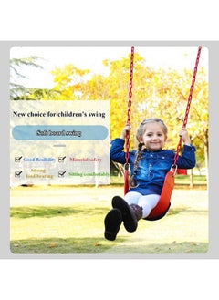 JSAITOYS High Quality EVA Children Outdoor Swing Seat Chain Heavy Swing Sets for Kids  - Image 5