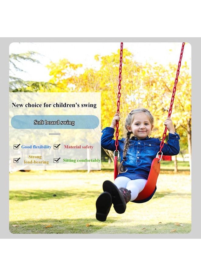 JSAITOYS High Quality EVA Children Outdoor Swing Seat Chain Heavy Swing Sets for Kids  - Image 5
