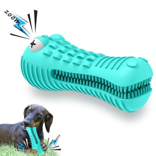 Cutiful Dog Toys for Aggressive Chewers Large Medium Breed Indestructible Dog Chew Toys Squeaky Interactive Tough Extremely Durable Dogs Toothbrush Toys to Keep Them Busy - Image 1