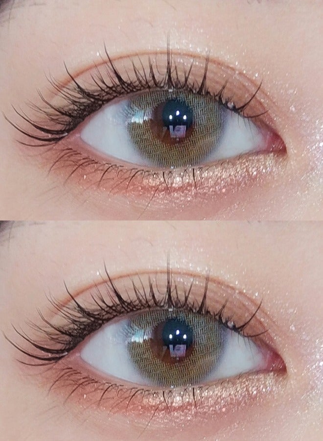 Freshlady Colored Contact Lenses Polar Lights Blue Grey 14.20mm Yearly Disposable for Daily Wear - Image 3