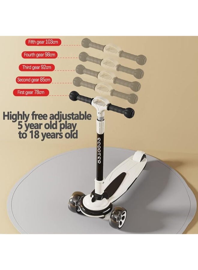 DMG TECH 3 Wheels Foldable Kick Scooter - Image 3