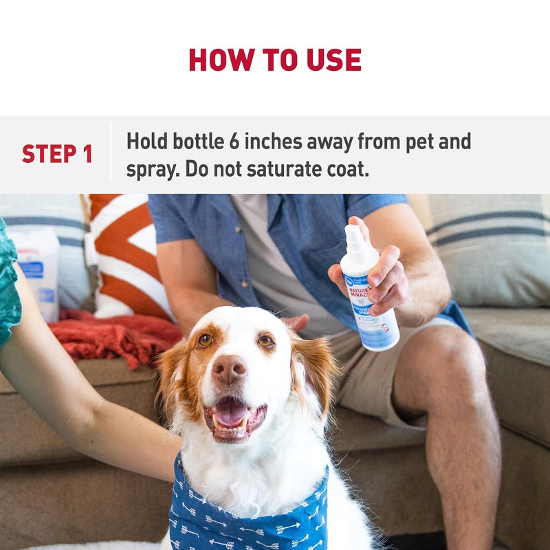 Nature's Miracle Freshening Spray For Dogs Freshens Dogâ€™s Coat Between Baths And Neutralizes Tough Odors With Sunkissed Breeze Scent, 8 Ounces - Image 4