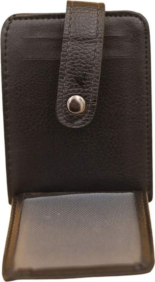 Mkm 099037 Thin Business Card Wallet - Pattern-01 - Black -88