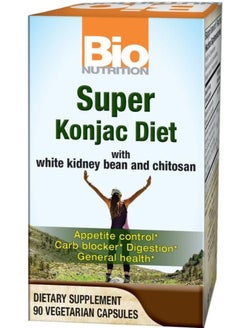 Bio Nutrition بيو نيوترشن سوبر كونجاك دايت، 90 كبسولة نباتية 
