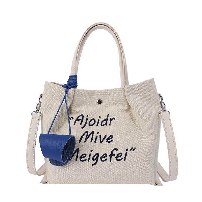 Women's Korean Style Shoulder Bag Large Capacity Casual Faux Leather Handbag - Image 5