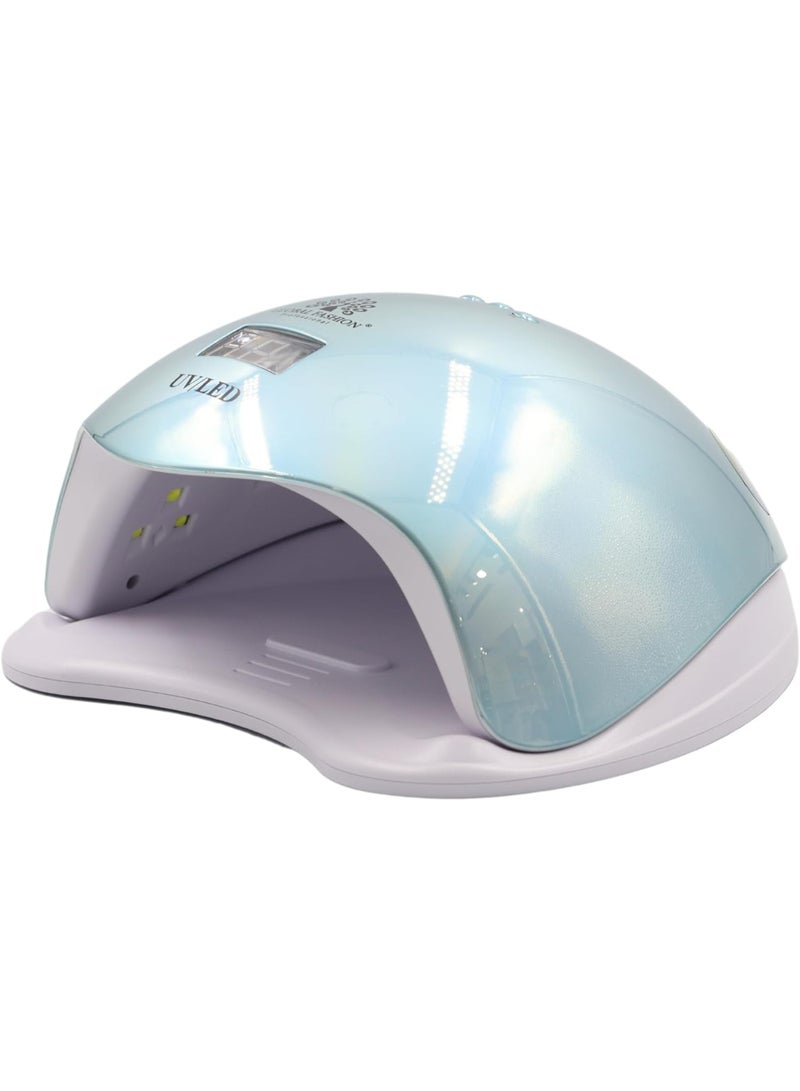 GLOBAL FASHION Professional Uv Led Lamp 2 In 1 Model L-1100 72W - Professional Nail Dryer For Gel Polish, Acrylic, And Polygel - Fast Curing, Durable, And Easy To Use  (Blue)  - Image 4