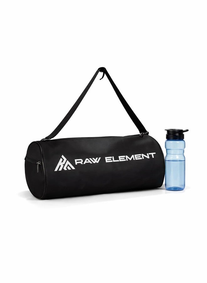 RAW ELEMENT Gym Bag & Sipper Bottle Combo | Fitness Travel Set for Men & Women | Durable Sports Duffel with Shaker Bottle - Image 1