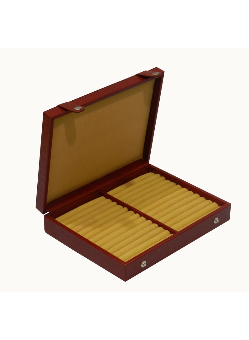 LAVERI LEATHER Laveri Ring Storage Display Box with Ring Holder Showcase for Store Display, Jewelry Show & Home ~ Jewelry Tray Organizer  - Image 4