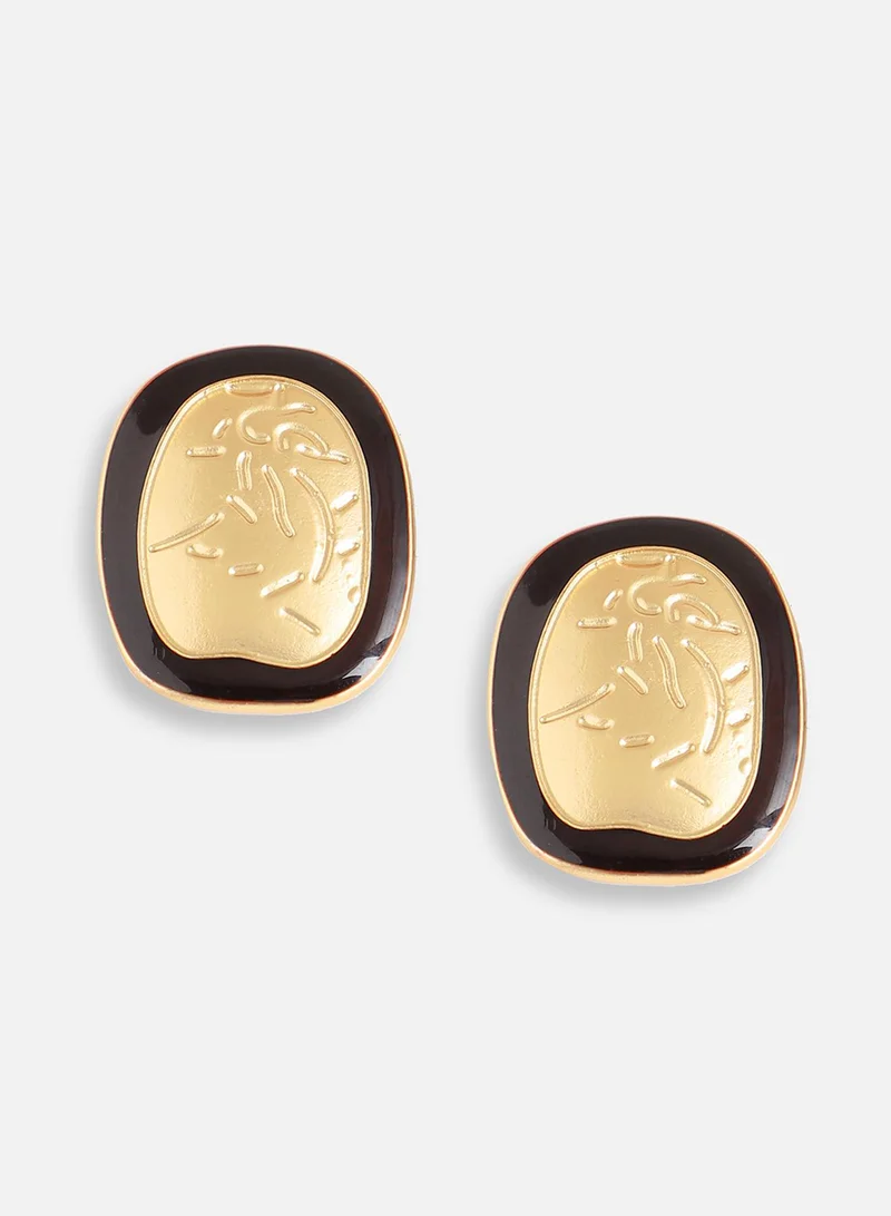 سوهي مسمار مصمم كاجوال مطلي بالذهب