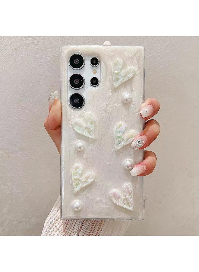 S-TOP Case For Samsung Galaxy S23 Ultra 5G Cream Gum Decoden TPU Phone Case - Image 1