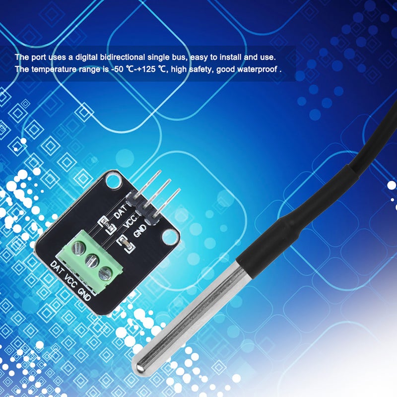 Digital Waterproof Temperature Sensor Module Board Kit Electronic Components - Image 1