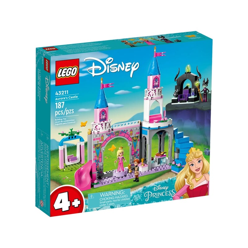 LEGO - Disney Auroras Castle 187 Pieces - 43211 - Image 1