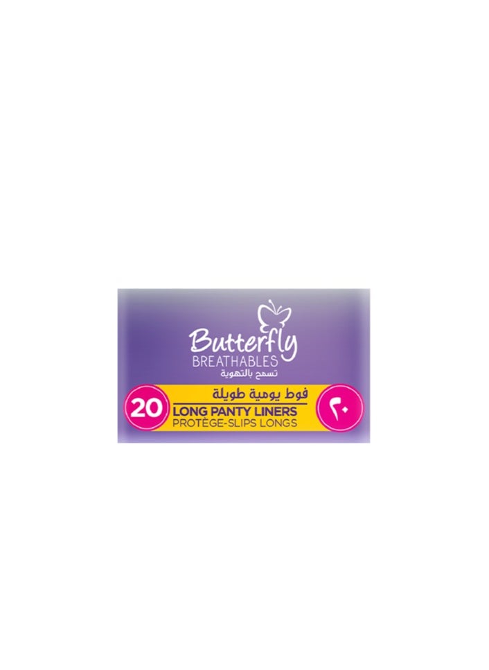 BUTTERFLY Butterfly Breathables Long Panty Liners 20-Pack – Unbeatable Comfort & Protection! PROMO PACK  - Image 4