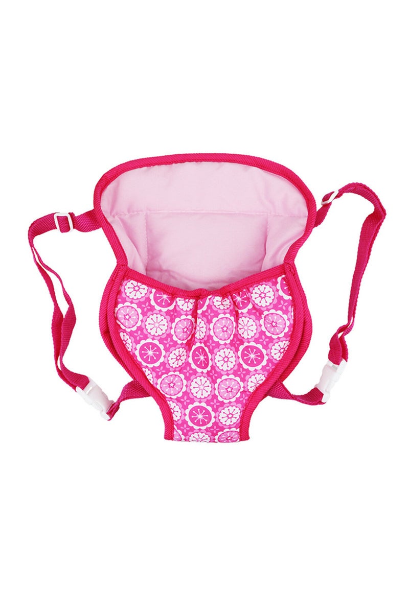 Red Dolls Out Going Carry Bag Sleeping Bag Doll Accessory for 43cm Baby New Born Doll Fits 15 To 18