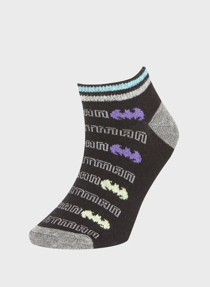 DeFacto Boy 3-Pack Licensed Batman Low Cut Cotton Low Cut Socks