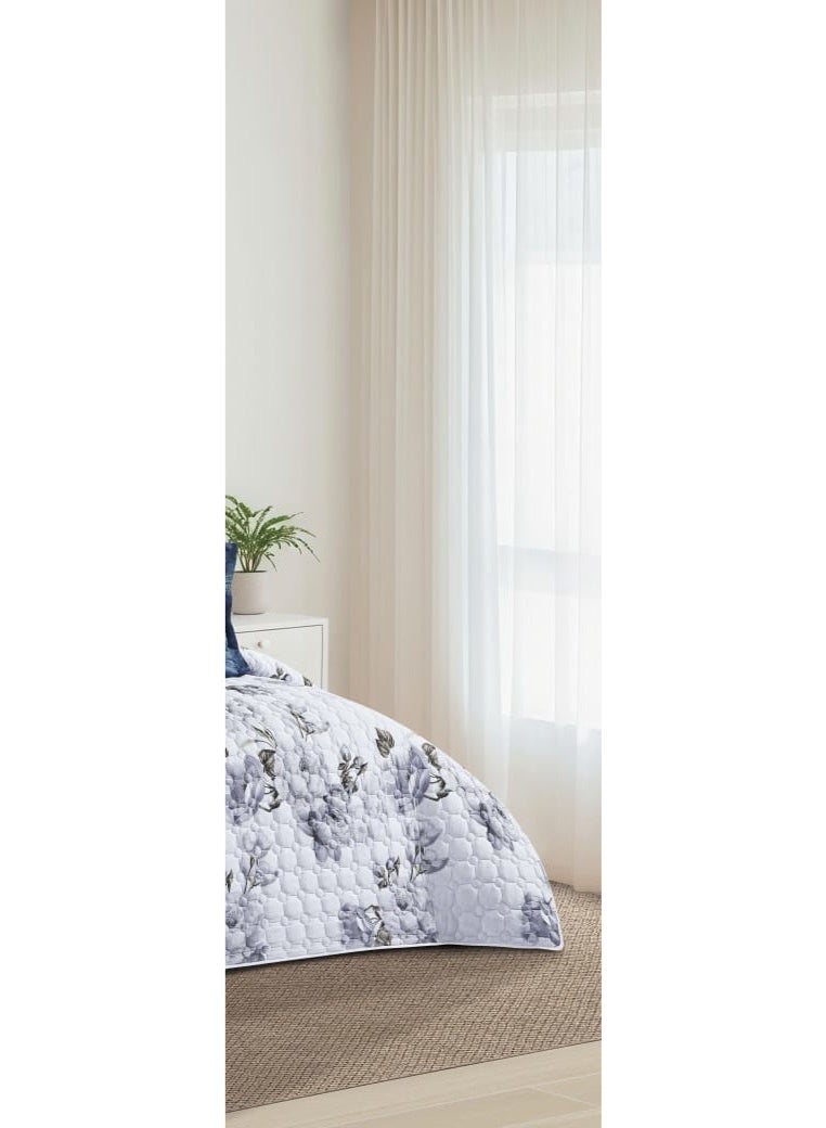 Moon Attractive summer double Comforter Set made of microfiber, size 230*250 cm - Image 4