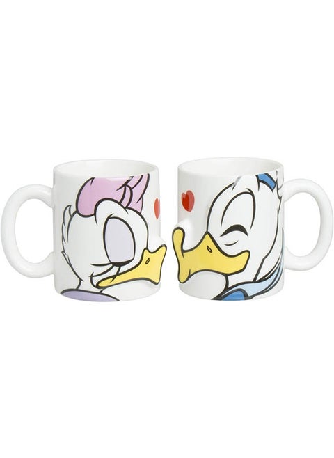 Donald Duck And Dizzy Duck  2-piece mug set