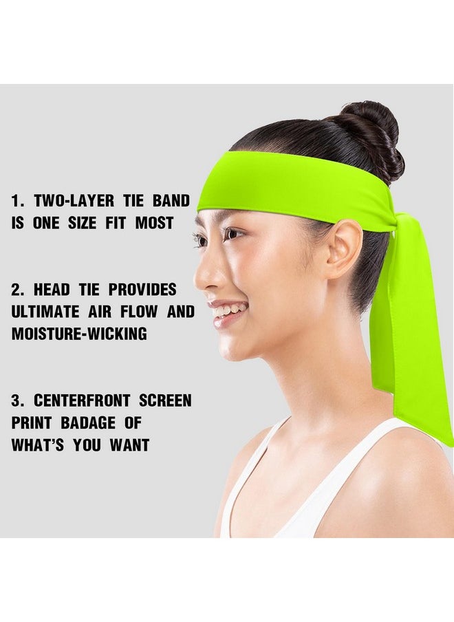 OnUpgo - Head Ties Headband For Men Women, Adjustable Sports Sweatband Ninja Headband Karate Tie Back, Sweat Wicking Workout Head Band For Sports, Running, Tennis, Yoga, Soccer - Image 1