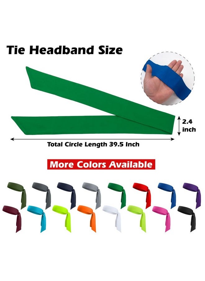 OnUpgo - Head Ties Headband For Men Women, Adjustable Sports Sweatband Ninja Headband Karate Tie Back, Sweat Wicking Workout Head Band For Sports, Running, Tennis, Yoga, Soccer - Image 1