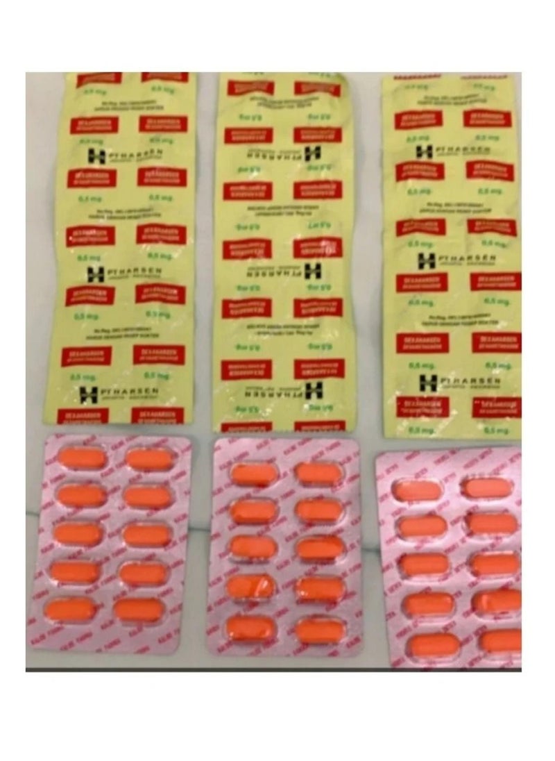 HARRISON'S - 6 Indonesian orange pills for fattening - Image 1