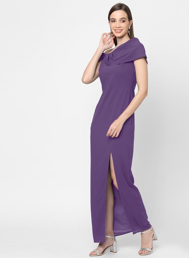 Mish One-Shoulder Maxi Dress  - Image 4