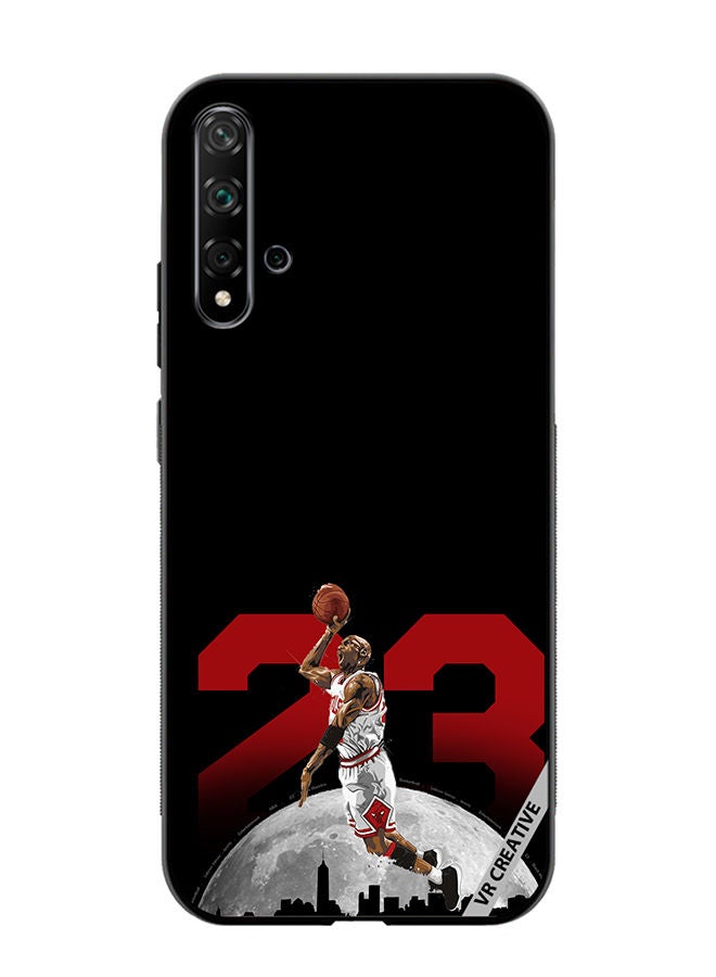 VR CREATIVE Protective Case Cover For Huawei Nova 5T Lebron 23 Over The City Design Multicolour - Image 1