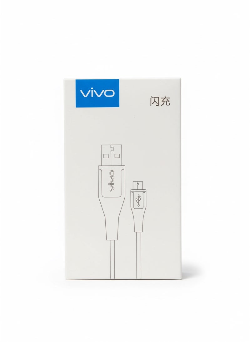 Vivo Micro USB Fast Charging & Data Cable 1m for V9, V7, V5, V3 Max, Y85, Y81, Y71, Y55, Y53, Y51, Y35 and More