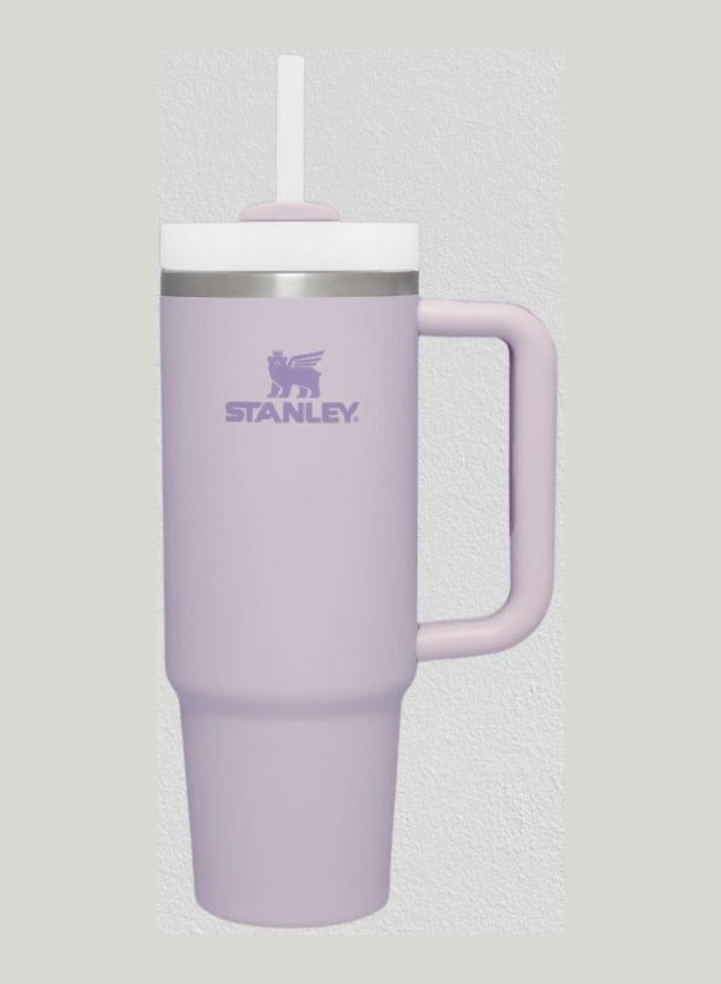 Stanley Quencher H2.0 Collection, Stainless Steel Vacuum Insulated Tumbler with Lid and Straw for Iced and Cold Beverages, 40 oz / 1.18 L - Orchid, Leak-Proof, Double-Wall Insulation for Long-Lasting Freshness - Image 1