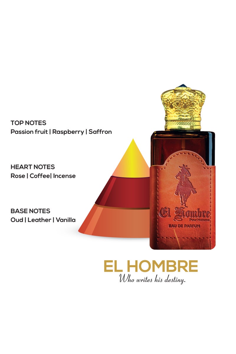 كاسي عطر El Hombre Eau de Parfum 100 مل من عطور كاسي - Image 4