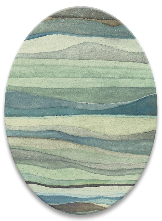 CoasterStone Shell Rummel CoasterStone Watercolor Waves Coasters - Image 3