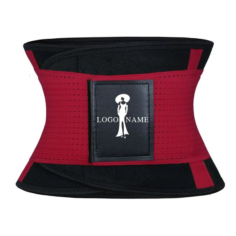 Bluejw NANBIN Neoprene Waist Trimmer - Adjustable Lumbar Support Belt for Lower Back Pain Relief & Shaping - Image 1