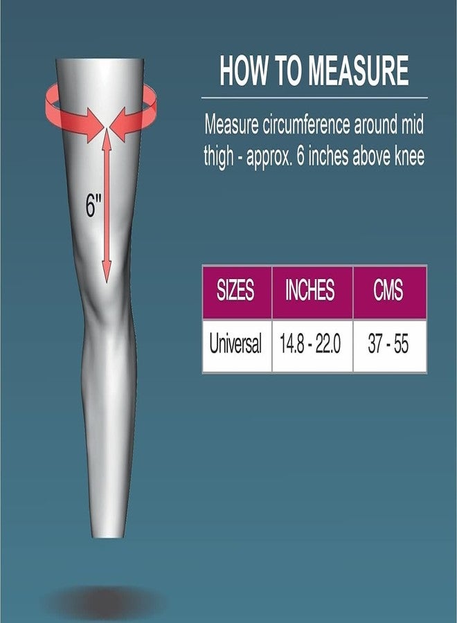 KUDIZE ROM KNEE BRACE | Hinged Knee Brace ROM Adjustable Post Op Knee Support Orthosis Immobilizer Protector for Left Leg and Right Leg, Both Men and Women - Image 5