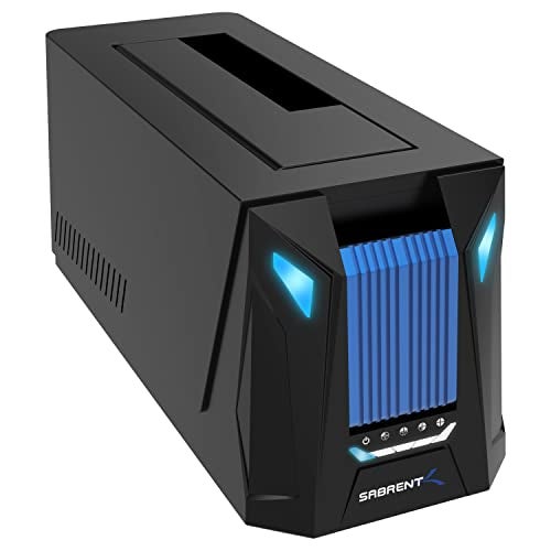 SABRENT USB C Docking Station for M2 PCIeNVMe and SATA 2535 Inch SSD HDD with Offline Cloning DSUNHC - Image 1