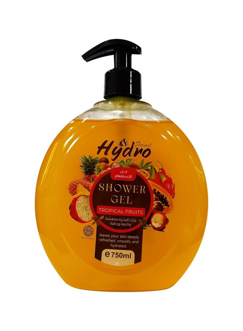 Hydro Stand Shower Gel Tropical Fruits 750ml  - Image 1