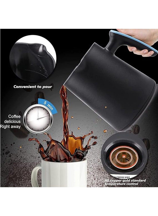 Automatic brew and drip coffee maker, home turkey coffee pot, 1-4 cup brew capacity, brew a delicious cup of coffee - Image 5