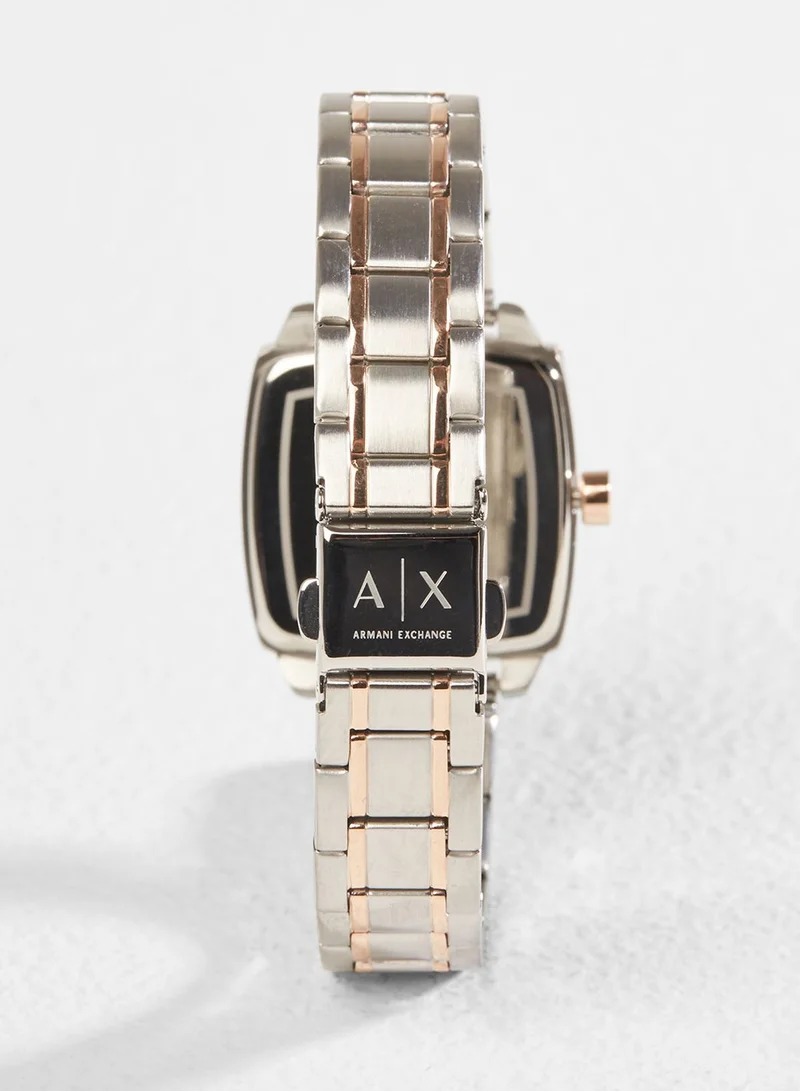 Armani Exchange Square Two Tone Watch