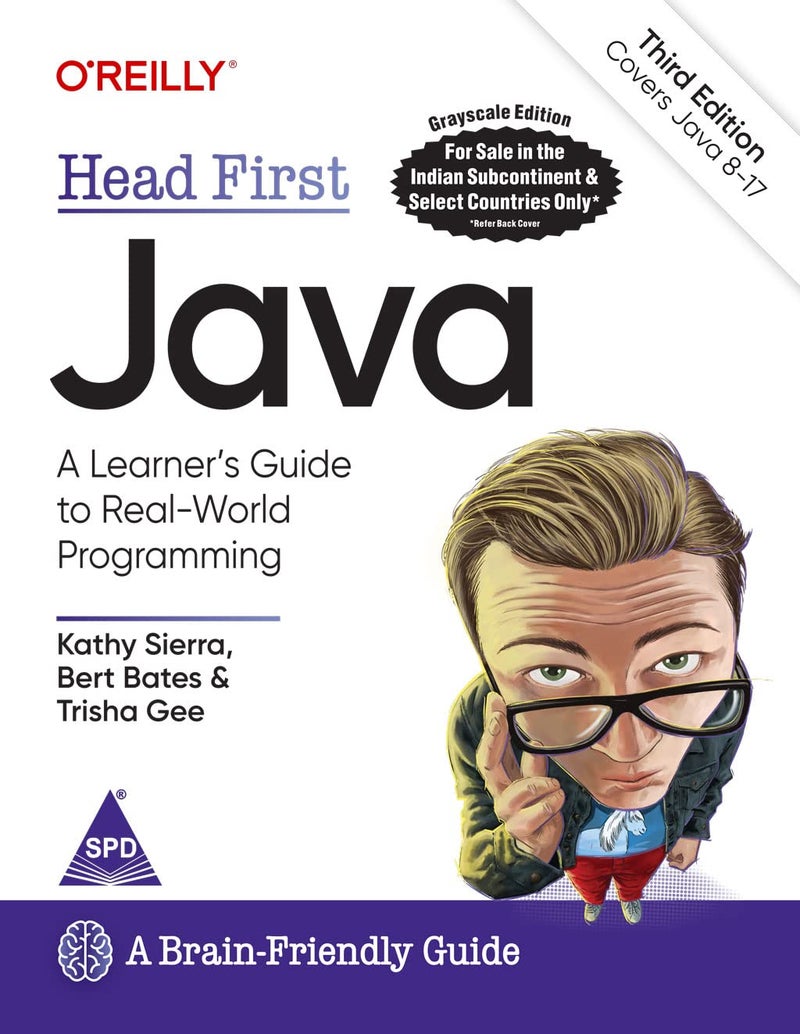 Head First Java: A Brain-Friendly Guide, Third Edition (Grayscale Indian Edition) - Image 1