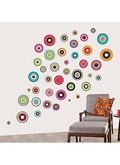 Decals Design Decals Design 'Polka Motifs' Wall Sticker (PVC Vinyl, 60 cm x 90 cm, Multicolor)  - Image 5