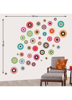 Decals Design Decals Design 'Polka Motifs' Wall Sticker (PVC Vinyl, 60 cm x 90 cm, Multicolor)  - Image 3