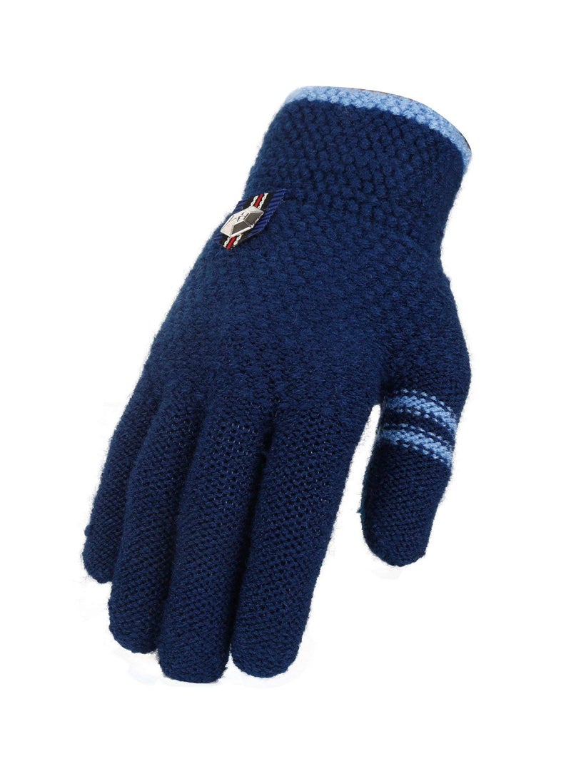 FabSeasons Acrylic Woolen Winter Gloves for Girls & Boys, fits for 7-10 years - Image 2