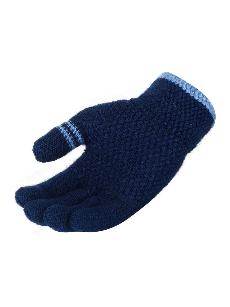 FabSeasons Acrylic Woolen Winter Gloves for Girls & Boys, fits for 7-10 years - Image 3