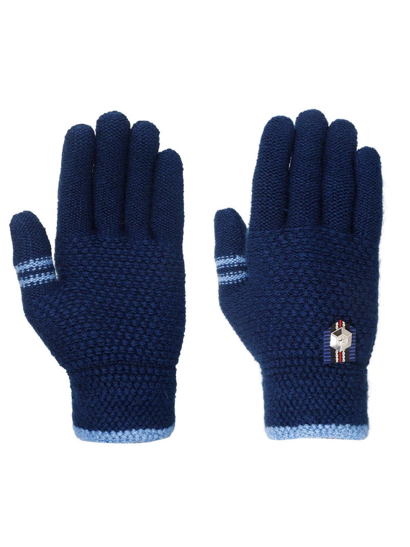 FabSeasons Acrylic Woolen Winter Gloves for Girls & Boys, fits for 7-10 years - Image 1