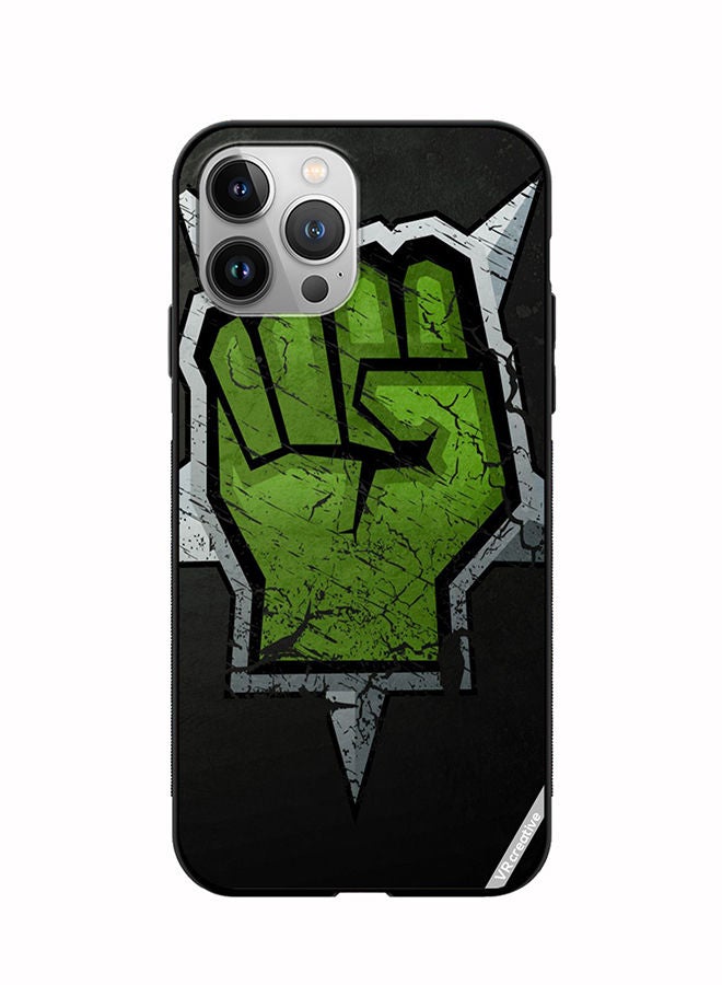 VR CREATIVE Protective Case Cover For Apple iPhone 12 Pro Hulk Design Multicolour - Image 1