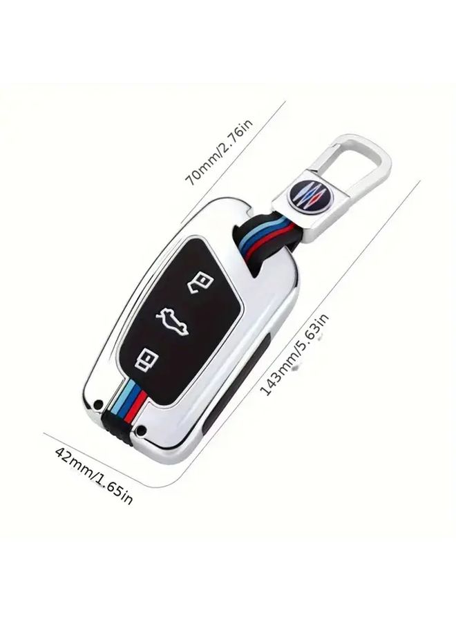 Car Key Shell Cover in Black Compatible with MG ZS EV MG6 EZS HS EHS MARVEL X MARVEL R and Roewe I5 I6 RX3 RX5 RX8 ERX5 EI5 2015 2023 - Image 2