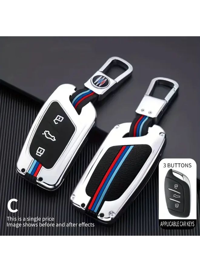 Car Key Shell Cover in Black Compatible with MG ZS EV MG6 EZS HS EHS MARVEL X MARVEL R and Roewe I5 I6 RX3 RX5 RX8 ERX5 EI5 2015 2023 - Image 3
